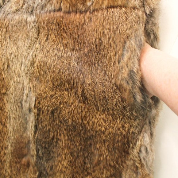 LaRok LUXE Rabbit Fur Vest - Picture 4 of 11